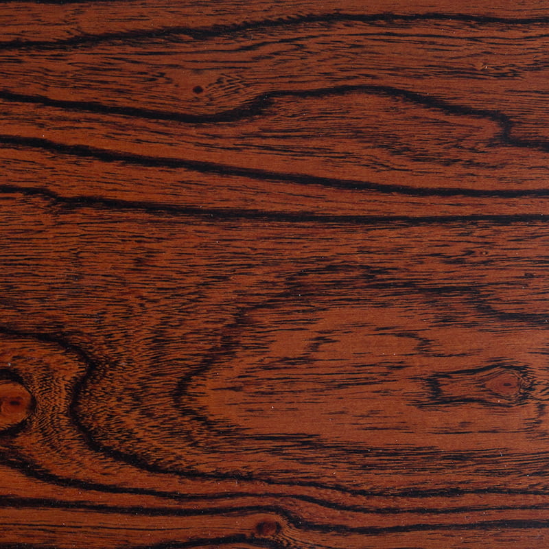 Multi-Ply Ibenholt Mørkebrun Sort korn Glat overflade Click Engineered Wood Flooring