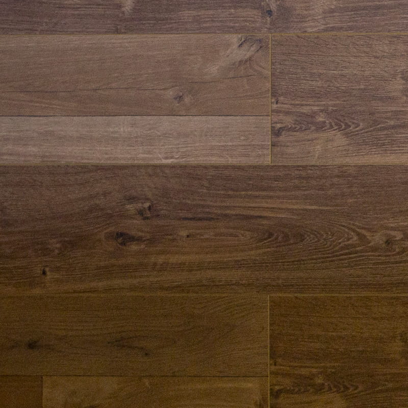 12 mm Premium Laminat Valnød Farve Glat Overflade Klik Gulv